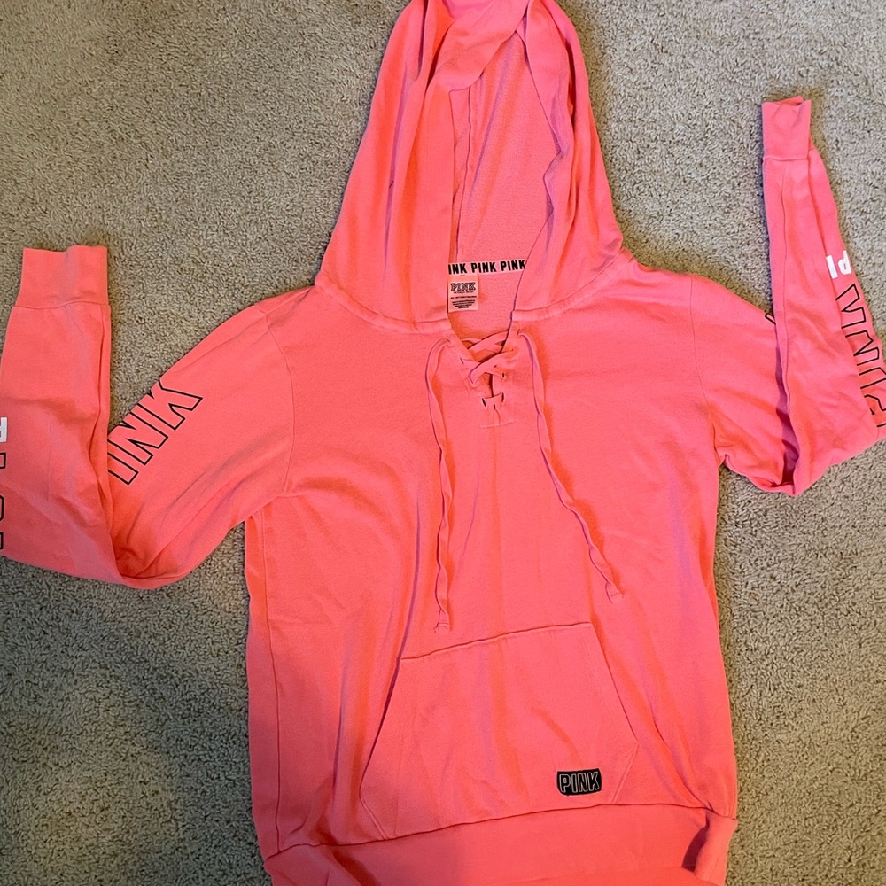 Pink VS lightweight Hoodie